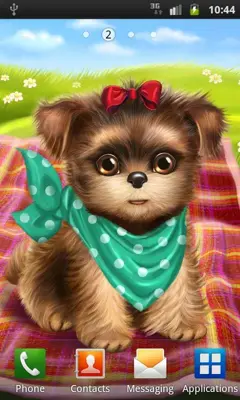 Cute Dog Free android App screenshot 0