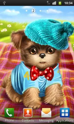 Cute Dog Free android App screenshot 1